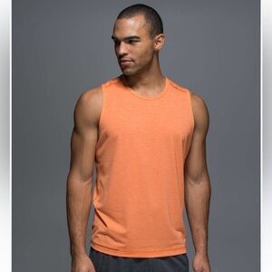 [XXL] Lululemon Men’s Metal Vent Tank Top Orange Soda **Flawed**